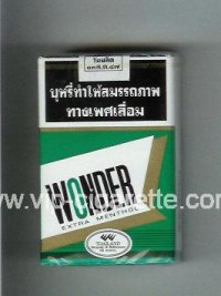 Wonder Extra Menthol Cigarettes soft box