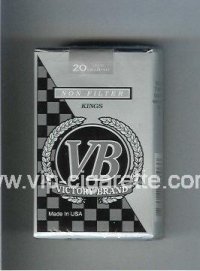 VB Victory Brand Non Filter Kings cigarettes soft box
