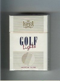 Gold Lights American Blend cigarettes hard box