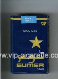Sumer Star Cigarettes blue soft box