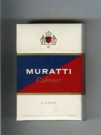 Muratti Cabinet cigarettes hard box