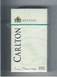 Carlton Menthol Filter 100's cigarettes 1mg tar