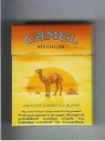 Camel with sun Smooth American Blend Medium cigarettes king size hard box