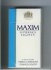 Maxim Lights Super Kings 100s cigarettes hard box