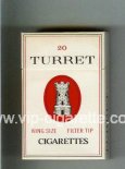 Turret Filter Tip cigarettes hard box