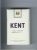 Kent USA Blend 1 mg Lights 1 Absolyutno Legkij Vkus T Charcoal Filter cigarettes hard box