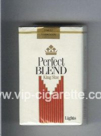 Perfect Blend King Size Lights cigarettes soft box