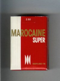 Marocaine Super Maryland Fin cigarettes soft box