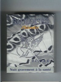 Gauloises Blondes Filtre 25s grey cigarettes hard box
