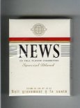 News Special Blend International 25 Full Flavor cigarettes hard box