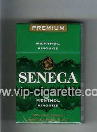 Seneca Menthol cigarettes hard box
