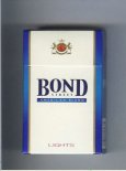 Bond Street cigarettes American Blend Lights Russia USA Bond Street cigarettes American Blend Lights Russia USA