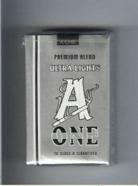A One Premium Blend Ultra Lights cigarettes
