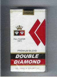 Double Diamond Premium Blend Full Flavor 100s cigarettes soft box