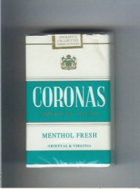 Coronas American Blend Menthol Fresh cigarettes