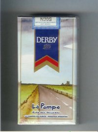 Derby La Pampa 100s cigarettes soft box