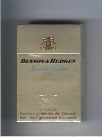 Benson Hedges Special Lights cigarette Switzerland