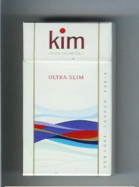 Kim Ultra Slim 100s Thick cigarettes hard box