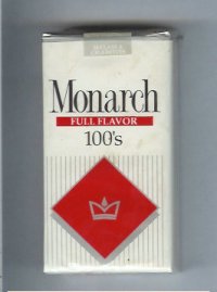 Monarch Full Flavor 100s cigarettes soft box