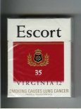 Escort Virginia 12 35s cigarettes hard box