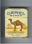Camel Wides Filters Genuine Taste Wide Gauge cigarettes hard box