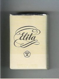 Elita white cigarettes soft box