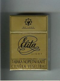 Elita Light cigarettes hard box