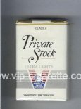 Private Stock Ultra Lights cigarettes soft box