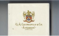 G.A.Georgopulo Co Andron cigarettes Specials white