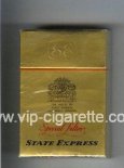 State Express Special Filter Cigarettes hard box