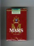M Mars King Size cigarettes soft box M Mars King Size cigarettes soft box