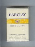 Barclay Fresh Light Ultra Lights cigarettes