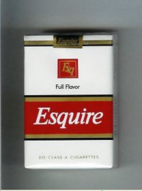 Esquire Full Flavor cigarettes soft box