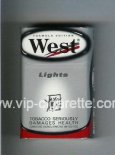 West 'R' Lights Formula Edition hard box cigarettes