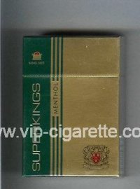 Superkings Menthol Cigarettes hard box