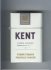 Kent USA Blend Ultra Lights 5 cigarettes hard box