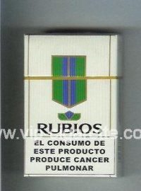 Rubios cigarettes Mentolados hard box