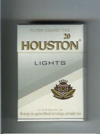 Houston Lights cigarettes hard box