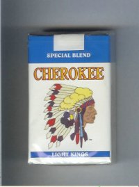 Cherokee Light kings cigarettes Special Blend