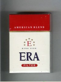 Era American Blend Filter cigarettes hard box