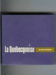 La Quebecguoise cigarettes wide flat hard box La Quebecguoise cigarettes wide flat hard box