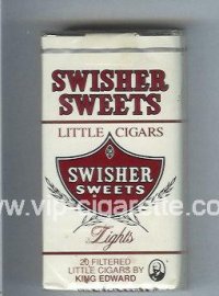 Swisher Sweets Lights 100s Little Cigars Cigarettes soft box