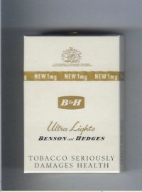 Benson and Hedges Ultra Lights cigarettes