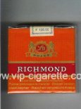 Richmond 25 cigarettes orange and red soft box
