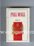 Pall Mall Mild Filter cigarettes hard box Pall Mall Mild Filter cigarettes hard box