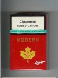Modern Light cigarettes hard box Modern Light cigarettes hard box