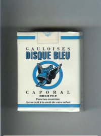 Gauloises Disque Bleu Caporal cigarettes soft box