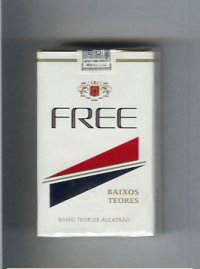 Free Baixos Teores Cigarettes soft box