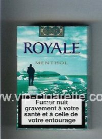 Royale Menthol cigarettes hard box