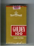 Golden Con Filtro 100s cigarettes soft box Golden Con Filtro 100s cigarettes soft box